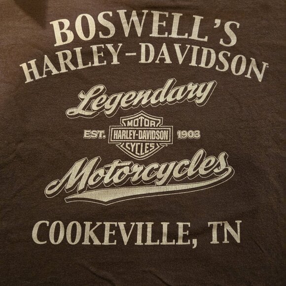 Harley-Davidson 3 Men's T-shirts Size 3XL pre-owned TN IL AZ - Picture 3 of 7